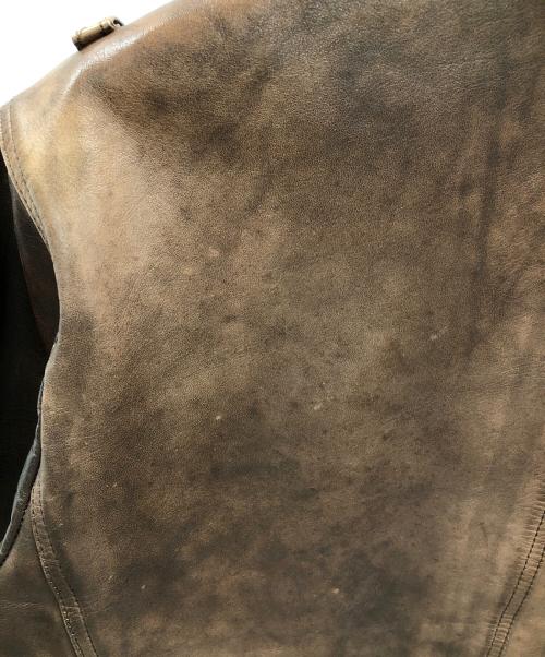 LOUNGE LIZARD（ラウンジリザード）LOUNGE LIZARD (ラウンジリザード) レザージャケット ブラウン サイズ:1の古着・服飾アイテム