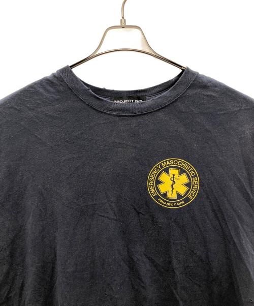PROJECT G/R（プロジェクト ジーアール）PROJECT G/R (プロジェクト ジーアール) 半袖Tシャツ ネイビー サイズ:実寸サイズにてご確認ください。の古着・服飾アイテム