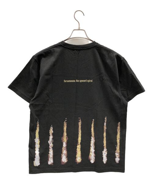 FORSOMEONE（フォーサムワン）FORSOMEONE (フォーサムワン) NINE INCH NAILS (ナイン・インチ・ネイルズ) 半袖Tシャツ UPWARD SPIRAL TEE（アップワード スパイラル ティー） ブラック サイズ:48の古着・服飾アイテム