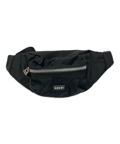 sacai（サカイ）sacai (サカイ) ウエストバッグ Pocket Bum Bag（ポケットバムバッグ）  ブラック サイズ:実寸サイズにてご確認ください。の古着・服飾アイテム