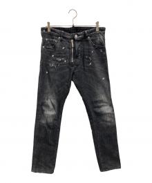 DSQUARED2（ディースクエアード）の古着「ブラックデニム」｜ブラック