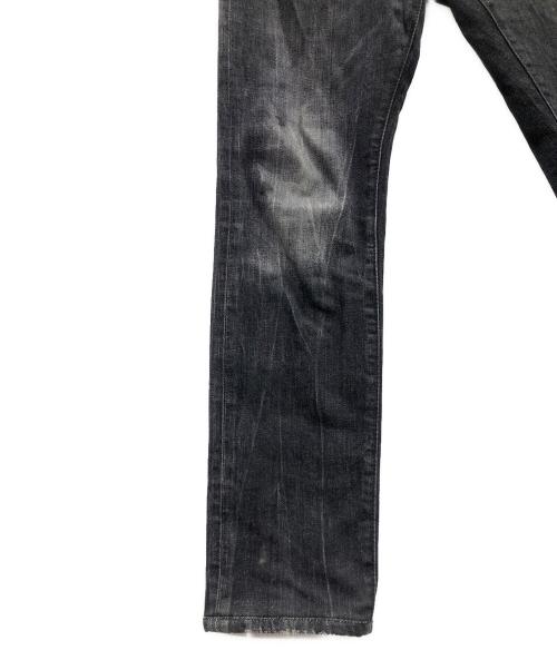 DSQUARED2（ディースクエアード）DSQUARED2 (ディースクエアード) ブラックデニム ブラック サイズ:46の古着・服飾アイテム