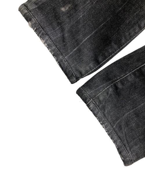 DSQUARED2（ディースクエアード）DSQUARED2 (ディースクエアード) ブラックデニム ブラック サイズ:46の古着・服飾アイテム