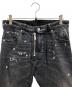DSQUARED2 (ディースクエアード) ブラックデニム ブラック サイズ:46：15000円