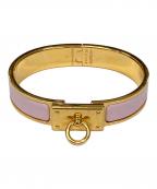 HERMESエルメス）の古着「ブレスレット クリック・アノー」｜ピンク