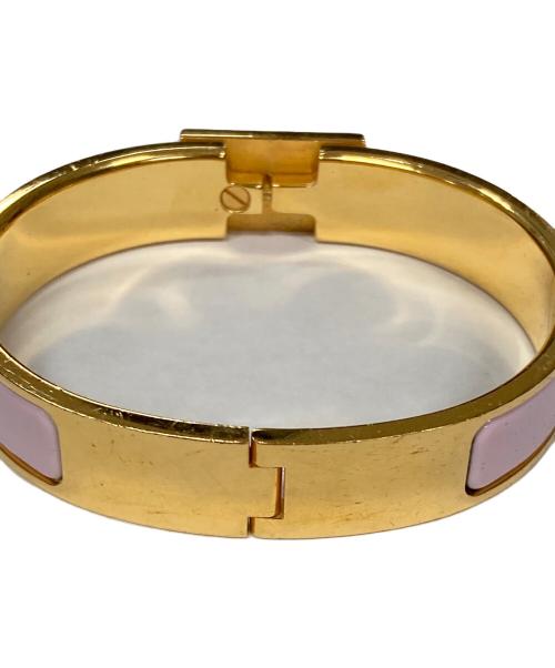 HERMES（エルメス）HERMES (エルメス) ブレスレット クリック・アノー ピンク サイズ:実寸サイズにご確認ください。の古着・服飾アイテム