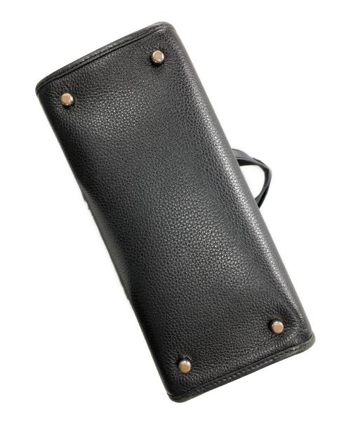 COACH（コーチ）COACH (コーチ) 2WAYバッグ ハンドバッグ ショルダーバッグ デンプシー キャリオール シグネチャー ジャカード ストライプ アンド パッチ ブラック サイズ:実寸サイズにてご確認ください。の古着・服飾アイテム