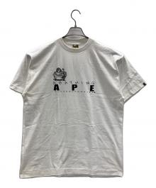 A BATHING APE（ア ベイシング エイプ）の古着「Tシャツ」｜ホワイト