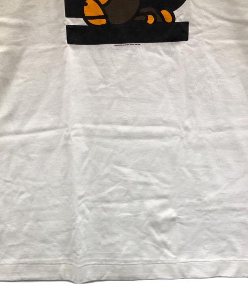 A BATHING APE（ア ベイシング エイプ）A BATHING APE (ア ベイシング エイプ) Tシャツ ホワイト サイズ:XLの古着・服飾アイテム