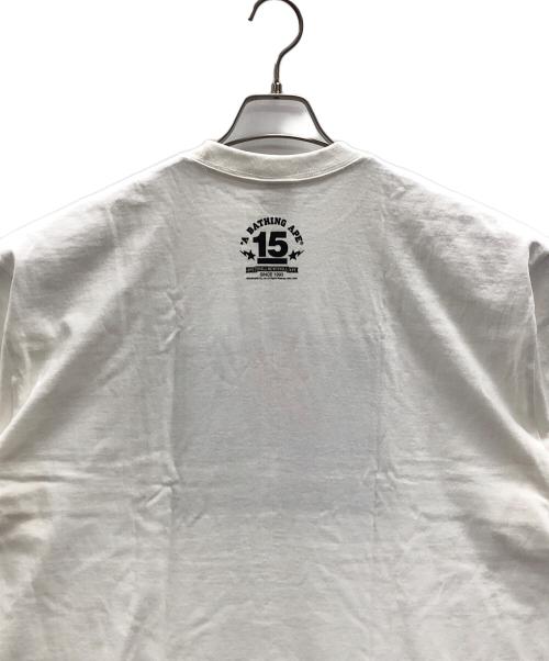 A BATHING APE（ア ベイシング エイプ）A BATHING APE (ア ベイシング エイプ) Tシャツ ホワイト サイズ:XLの古着・服飾アイテム