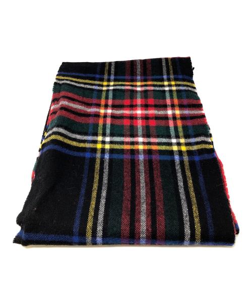 COMME des GARCONS SHIRT（コムデギャルソンシャツ）COMME des GARCONS SHIRT (コムデギャルソンシャツ) Lochcarron (ロキャロン) マフラー レッド系マルチカラー サイズ:実寸サイズにてご確認下さい。の古着・服飾アイテム