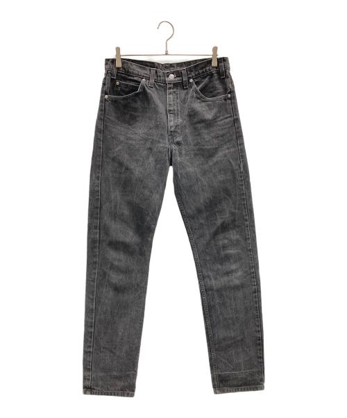 LEVI'S（リーバイス）LEVI'S (リーバイス) デニムパンツ REGULAR FIT STRAIGHT LEG（レギュラーフィットストレートレッグ） ブラック サイズ:W33×L34の古着・服飾アイテム