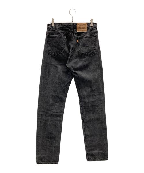 LEVI'S（リーバイス）LEVI'S (リーバイス) デニムパンツ REGULAR FIT STRAIGHT LEG（レギュラーフィットストレートレッグ） ブラック サイズ:W33×L34の古着・服飾アイテム