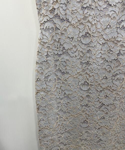 LAUREN RALPH LAUREN（ローレン ラルフ ローレン）LAUREN RALPH LAUREN (ローレン ラルフ ローレン) ノースリーブワンピース Whisper Blue Lace Sheath Dress（ウィスパー ブルー レース シース ドレス） スカイブルー サイズ:4の古着・服飾アイテム