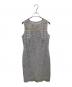 LAUREN RALPH LAUREN（ローレン ラルフ ローレン）の古着「ノースリーブワンピース Whisper Blue Lace Sheath Dress（ウィスパー ブルー レース シース ドレス）」｜スカイブルー