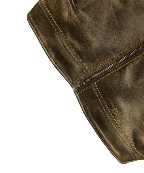 Eddie Bauer（エディーバウアー）Eddie Bauer (エディーバウアー) ボマージャケット フライトジャケット ブラウン サイズ:XSの古着・服飾アイテム