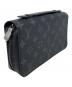 LOUIS VUITTON (ルイ ヴィトン) 財布 モノグラム・エクリプス ジッピーXL ブラック サイズ:XL：90000円