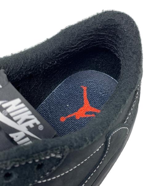 NIKE（ナイキ）NIKE ローカットスニーカー AIR JORDAN 1 LOW OG SP TRAVIS SCOTT（エアジョーダン1 ロー OG SP トラヴィススコット) BLACK/PHANTOM（ブラック ファントム） ブラック サイズ:27cmの古着・服飾アイテム