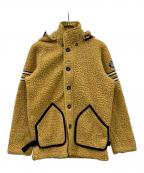 LUPO DI MARE SINA COVAルポ ディ マーレ シナコバ）の古着「フリースジャケット フード付き」｜イエロー