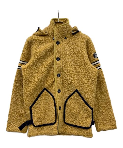 LUPO DI MARE SINA COVA（ルポ ディ マーレ シナコバ）LUPO DI MARE SINA COVA (ルポ ディ マーレ シナコバ) フリースジャケット フード付き イエロー サイズ:Lの古着・服飾アイテム