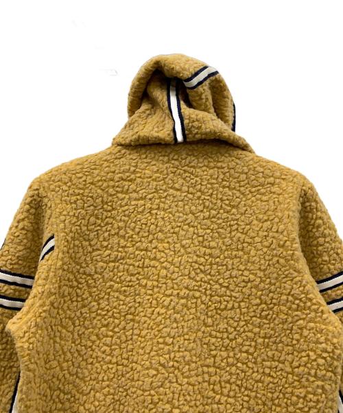 LUPO DI MARE SINA COVA（ルポ ディ マーレ シナコバ）LUPO DI MARE SINA COVA (ルポ ディ マーレ シナコバ) フリースジャケット フード付き イエロー サイズ:Lの古着・服飾アイテム