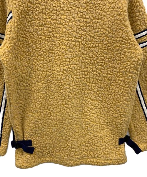 LUPO DI MARE SINA COVA（ルポ ディ マーレ シナコバ）LUPO DI MARE SINA COVA (ルポ ディ マーレ シナコバ) フリースジャケット フード付き イエロー サイズ:Lの古着・服飾アイテム