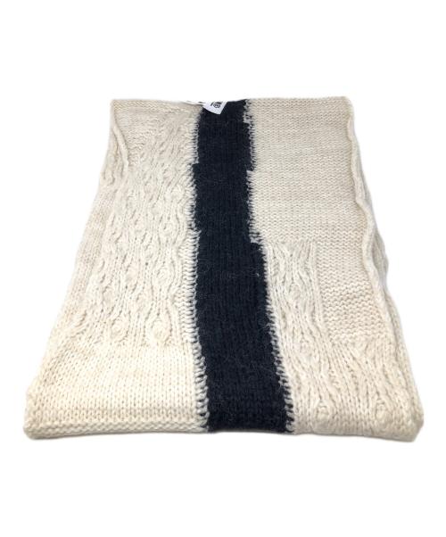 MM6 Maison Margiela（エムエムシックスメゾンマルジェラ）MM6 Maison Margiela (エムエムシックスメゾンマルジェラ) マフラー ベージュ サイズ:実寸サイズにてご確認下さい。の古着・服飾アイテム