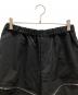 BLACK COMME des GARCONS (ブラックコムデギャルソン) ジップデザインパンツ ブラック サイズ:M：13000円