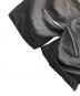 中古・古着 BLACK COMME des GARCONS (ブラックコムデギャルソン) ジップデザインパンツ ブラック サイズ:M：13000円