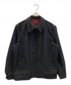 J.C.PENNYジェーシーペニー）の古着「スイングトップ ジャケット」｜ネイビー×ワインレッド