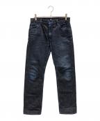 stussy×LEVI'Sステューシー×リーバイス）の古着「セルビッチデニムパンツ」｜インディゴ