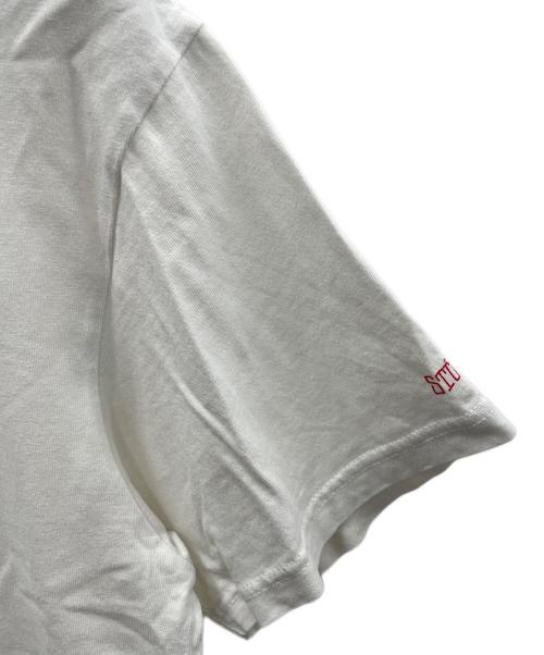 stussy（ステューシー）stussy (ステューシー) BEDWIN &THE HEARTBREAKERS (ベドウィンアンドザ ハートブレイカーズ) Tシャツ ホワイト サイズ:実寸サイズにてご確認ください。の古着・服飾アイテム