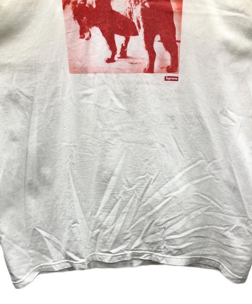 SUPREME（シュプリーム）SUPREME (シュプリーム) プリントTシャツ Daido Moriyama Dog Tee(ダイドー モリヤマ ドッグ ティー) ホワイト サイズ:XLの古着・服飾アイテム