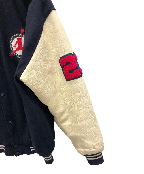 NIKE（ナイキ）NIKE (ナイキ) ヴィンテージスタジャン ブラック×ベージュ サイズ:Lの古着・服飾アイテム
