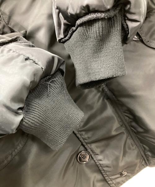 ALPHA（アルファ）ALPHA (アルファ) 中綿ジャケット N-4B ブラック サイズ:Mの古着・服飾アイテム