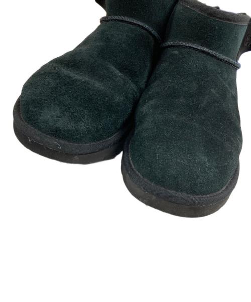 UGG（アグ）UGG (アグ) ムートンブーツ クラシックウルトラミニジップ ブラック サイズ:27の古着・服飾アイテム