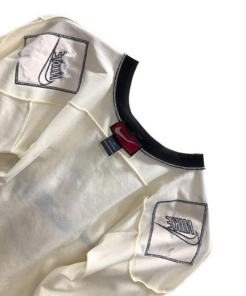 NIKE（ナイキ）NIKE (ナイキ) ゲームシャツ クリーム×ブラック サイズ:XLの古着・服飾アイテム