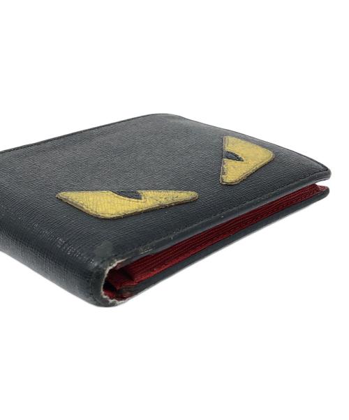 FENDI（フェンディ）FENDI (フェンディ) 2つ折り財布 ブラック サイズ:実寸サイズにてご確認ください。の古着・服飾アイテム