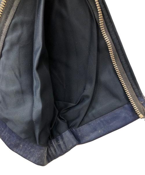 Lewis Leathers（ルイスレザース）Lewis Leathers (ルイスレザース) レザーパンツ ブルー サイズ:実寸サイズにてご確認ください。の古着・服飾アイテム