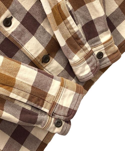 TENDERLOIN（テンダーロイン）TENDERLOIN (テンダーロイン) ネルシャツ ブラウン サイズ:MEDIUMの古着・服飾アイテム