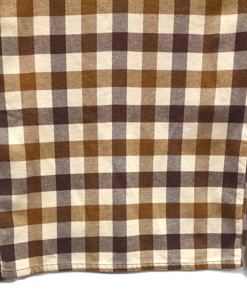 TENDERLOIN（テンダーロイン）TENDERLOIN (テンダーロイン) ネルシャツ ブラウン サイズ:MEDIUMの古着・服飾アイテム