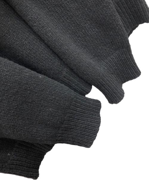 NUMBER (N)INE（ナンバーナイン）NUMBER (N)INE (ナンバーナイン) ワッペンニット ブラック サイズ:3の古着・服飾アイテム