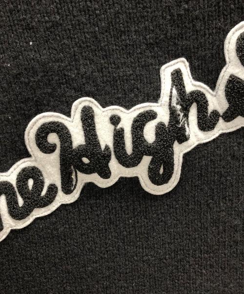 NUMBER (N)INE（ナンバーナイン）NUMBER (N)INE (ナンバーナイン) ワッペンニット ブラック サイズ:3の古着・服飾アイテム