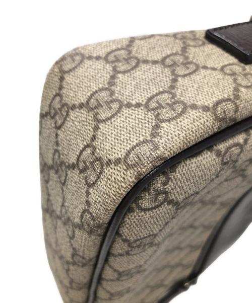 GUCCI（グッチ）GUCCI (グッチ) GG（ジージー）スプリーム ショルダーバッグ ベージュ サイズ:実寸サイズにてご確認下さい。の古着・服飾アイテム
