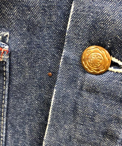 BLUE BELL（ブルーベル）BLUE BELL (ブルーベル) デニムカバーオール インディゴ サイズ:実寸サイズにてご確認ください実寸サイズ。の古着・服飾アイテム