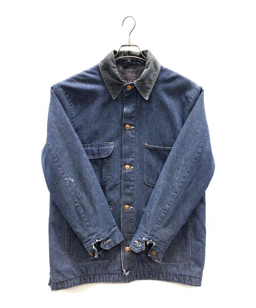 BLUE BELL（ブルーベル）BLUE BELL (ブルーベル) デニムカバーオール インディゴ サイズ:実寸サイズにてご確認ください実寸サイズ。の古着・服飾アイテム