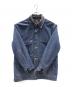 中古・古着 BLUE BELL (ブルーベル) デニムカバーオール インディゴ サイズ:実寸サイズにてご確認ください実寸サイズ。：14000円