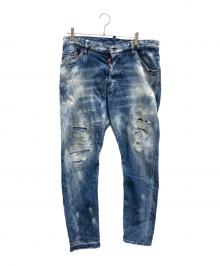DSQUARED2（ディースクエアード）の古着「ダメージ加工ジーンズ」｜インディゴ