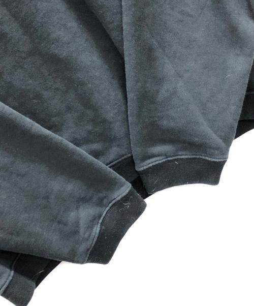 OAMC（オーエーエムシー）OAMC (オーエーエムシー) スウェット noise crewneck (ノイズクルーネック) ブラック サイズ:Mの古着・服飾アイテム