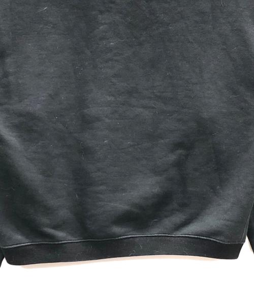 OAMC（オーエーエムシー）OAMC (オーエーエムシー) スウェット noise crewneck (ノイズクルーネック) ブラック サイズ:Mの古着・服飾アイテム